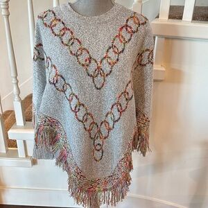 Nwot. Papa front poncho